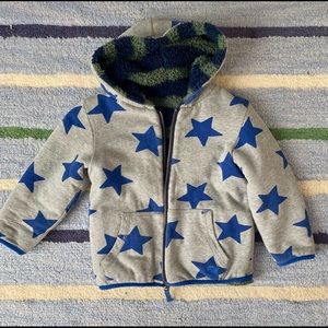 Mini Boden reversible boys jacket